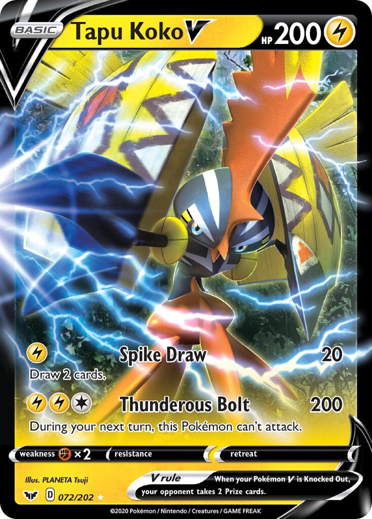 Tapu Koko V - 072/202 - EN