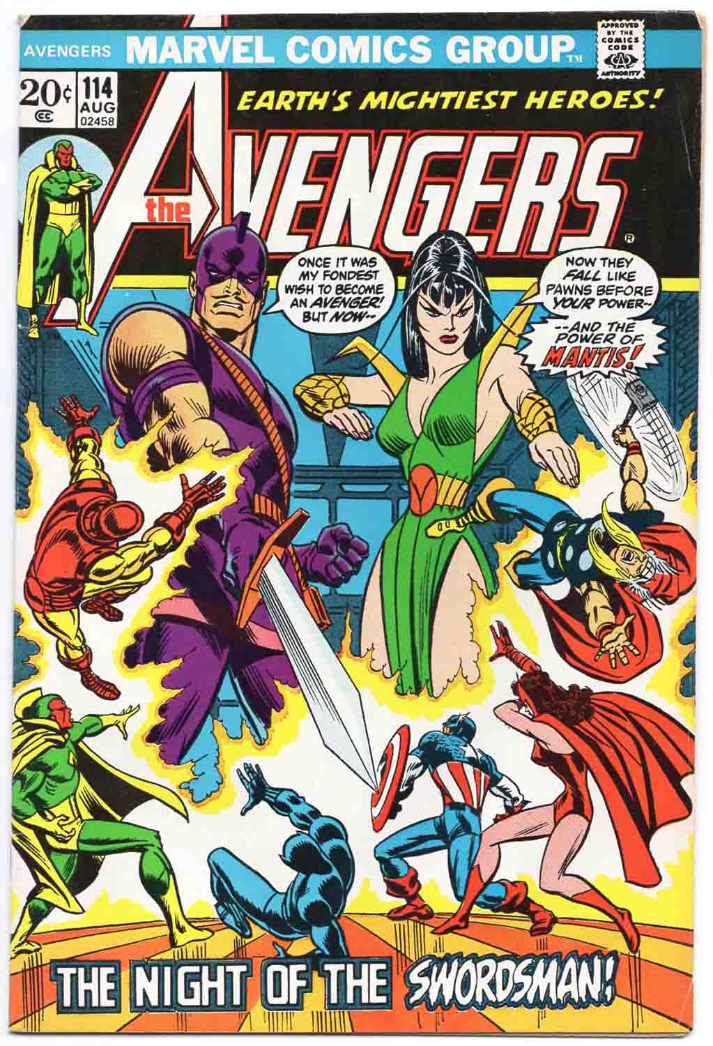 Avengers #114