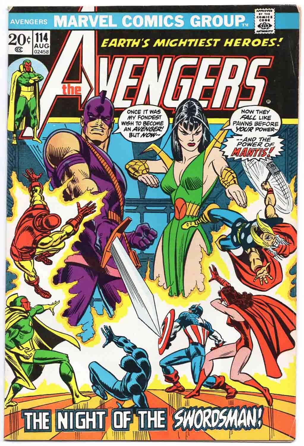 avengers_114 Avengers #114