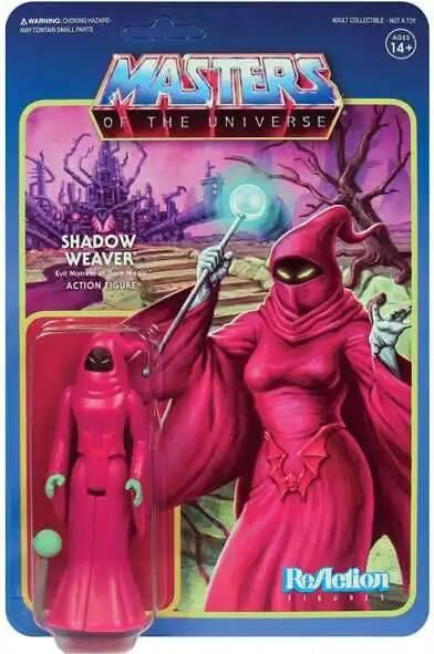 Masters of the Universe ReAction Series 5 Shadow Weaver Action Figure