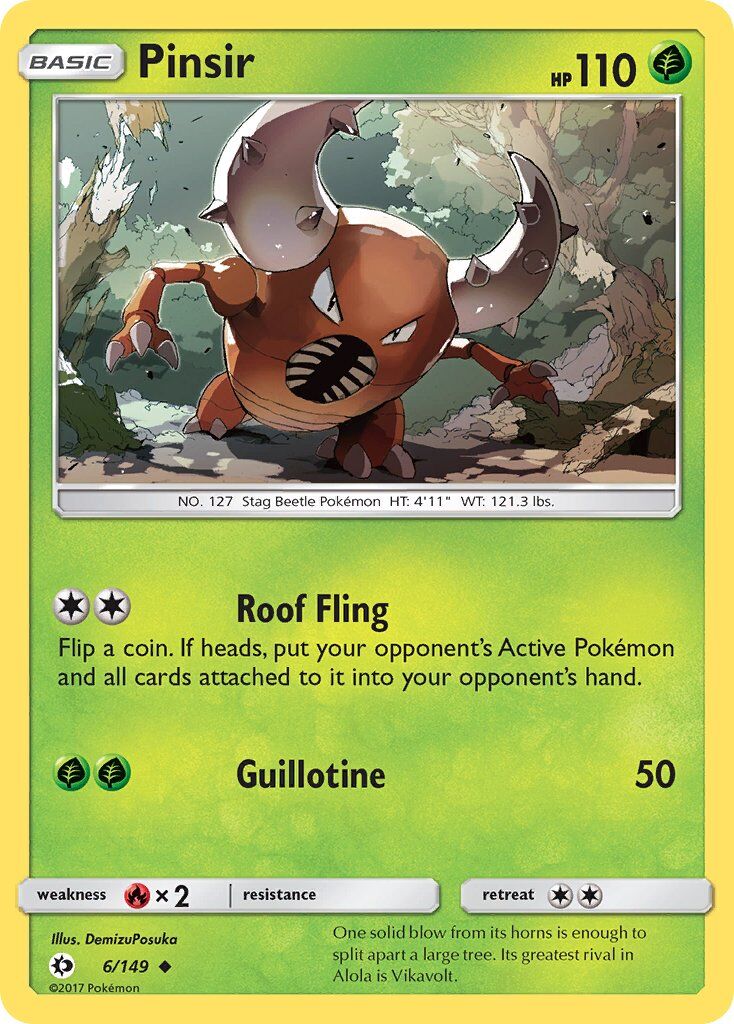 Pinsir - 6/149 - EN