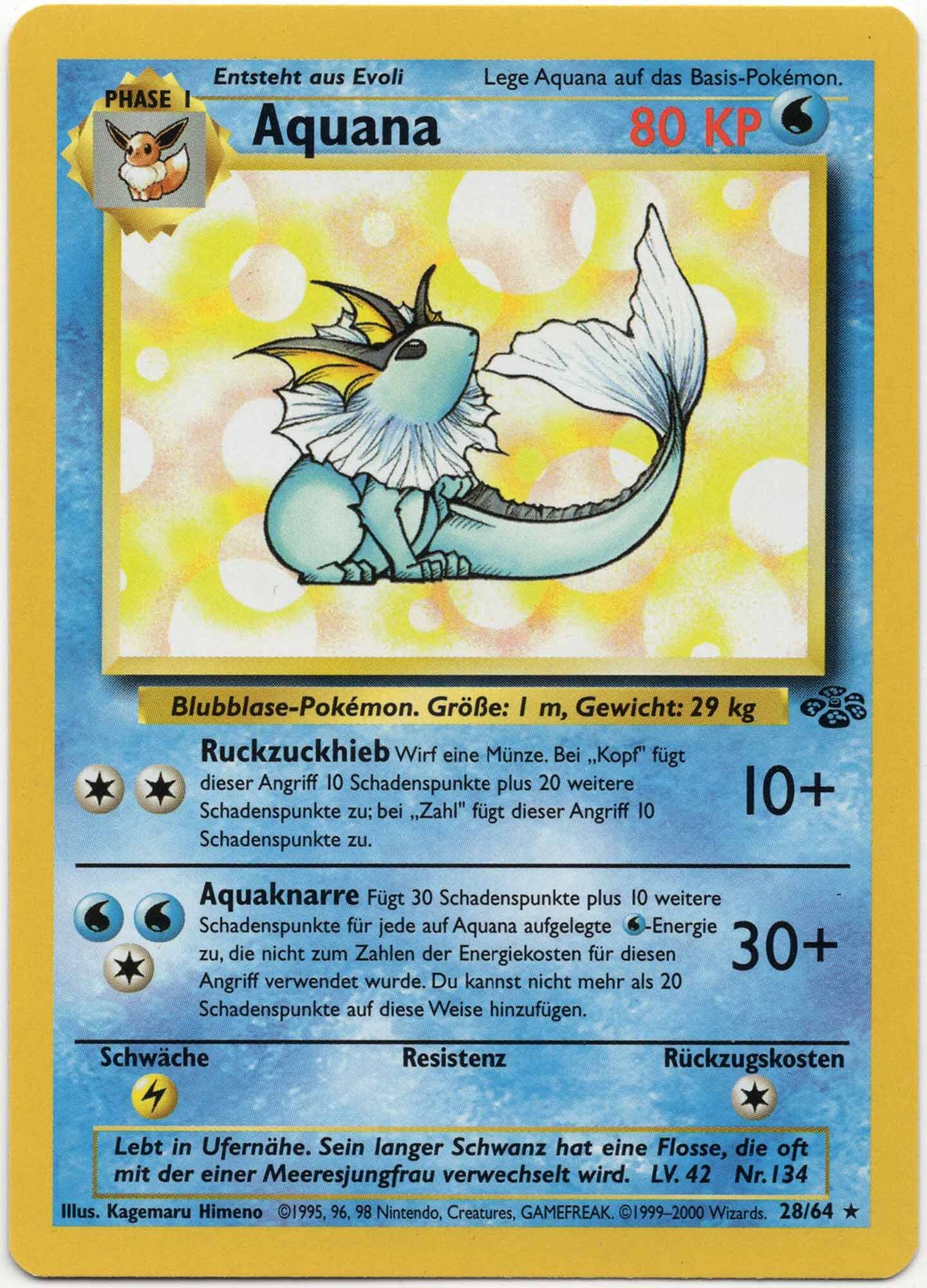 aquana-28-64-pok-mon-tcg Aquana - 28/64 - Pokémon TCG
