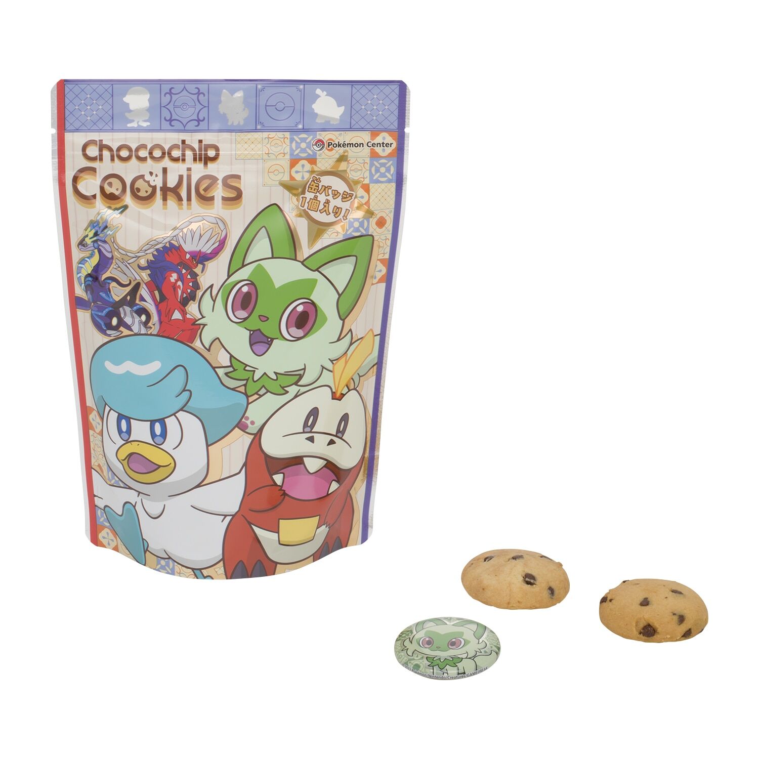 4521329362915_l Pokemon Center Original Stand-up Pack Chocolate Chip Cookie Scarlet & Violet