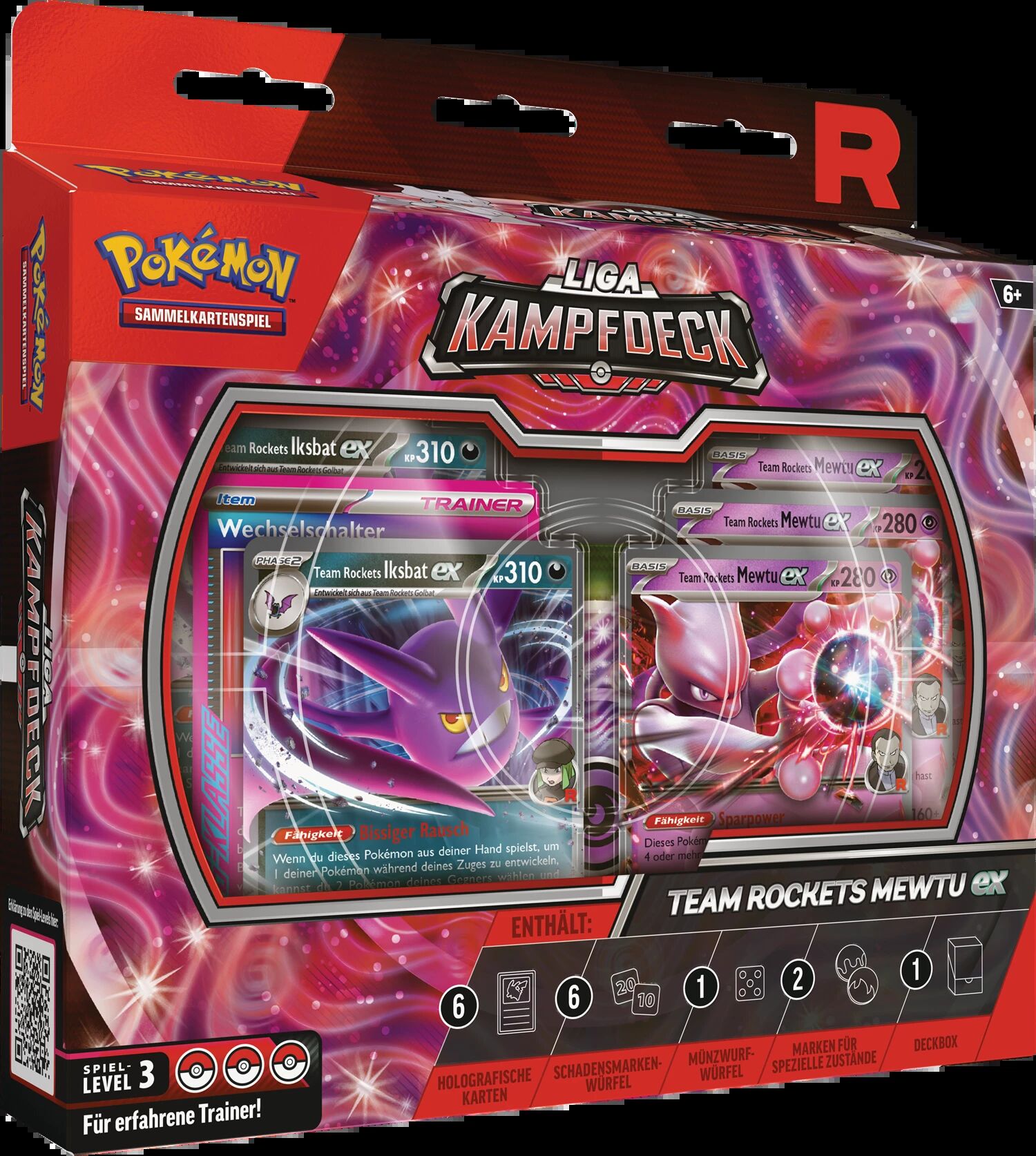 Pokémon Team Rocket's Mewtu ex League Battle Deck - DE Pokémon Team Rocket's Mewtu ex League Battle Deck - DE