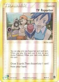TV Reporter - 88/97 - Reverse Holo - EN TV Reporter - 88/97 - Reverse Holo - EN