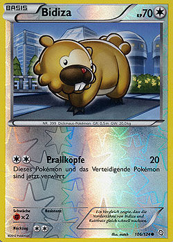 bidiza-106-124-pokemon-tcg-near-mint-de Bidiza - 106/124 - Pokémon TCG - Near Mint - DE
