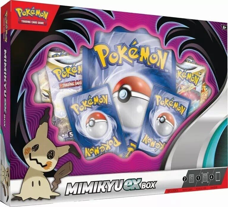 Pokémon TCG: Mimikyu ex Box - EN