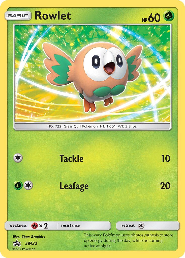 Rowlet - SM22/SM22 - EN Rowlet - SM22/SM22 - EN