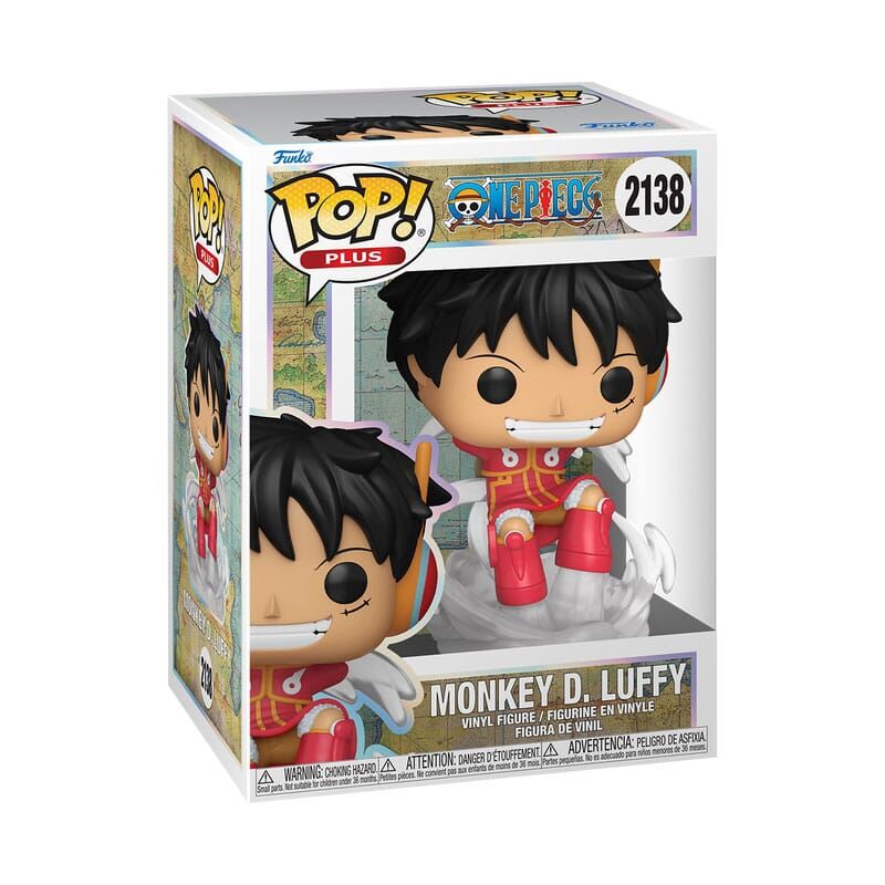 One Piece POP! Plus #2138 Animation Figur Luffy - 9 cm One Piece POP! Plus #2138 Animation Figur Luffy - 9 cm