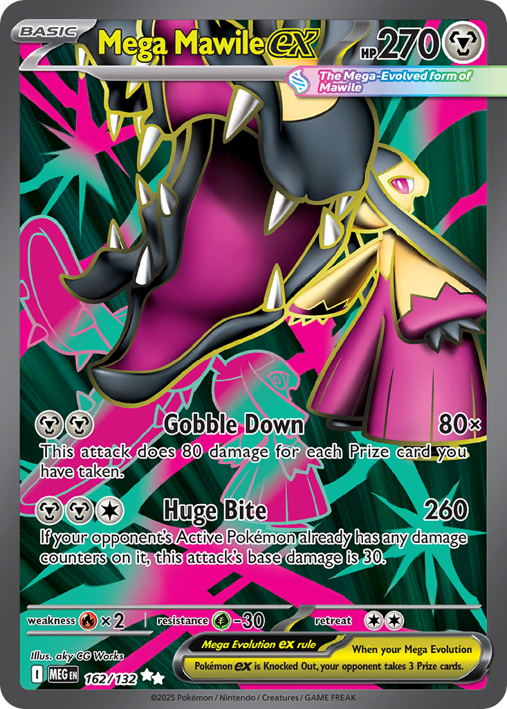 Mega Mawile ex - 162/132 - EN