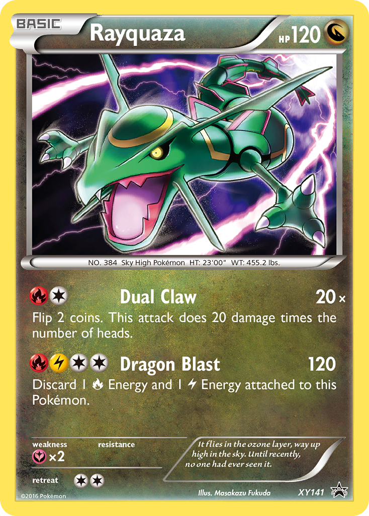 Rayquaza - XY141 - EN Rayquaza - XY141 - EN