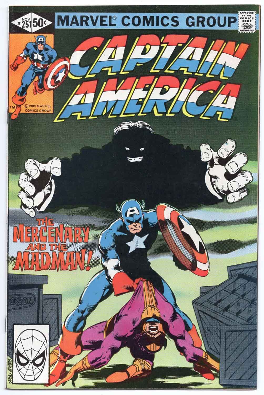 captain_america_251_0 Captain America #251