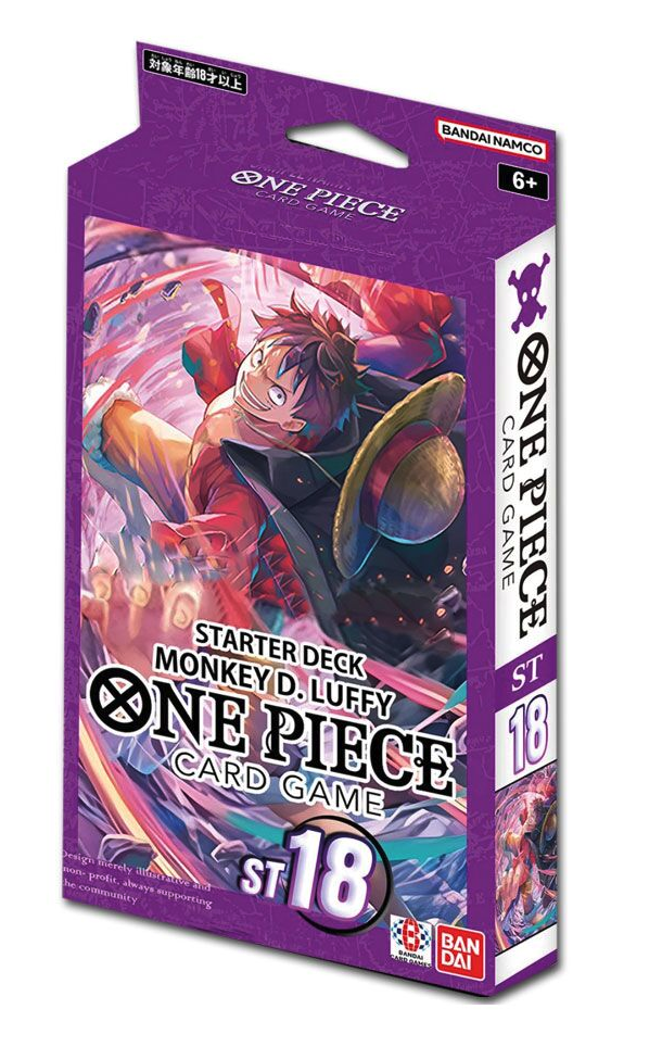 Starter Deck Purple Monkey.D.Luffy - ST-18 - One Piece Card Game - EN Starter Deck Purple Monkey.D.Luffy - ST-18 - One Piece Card Game - EN