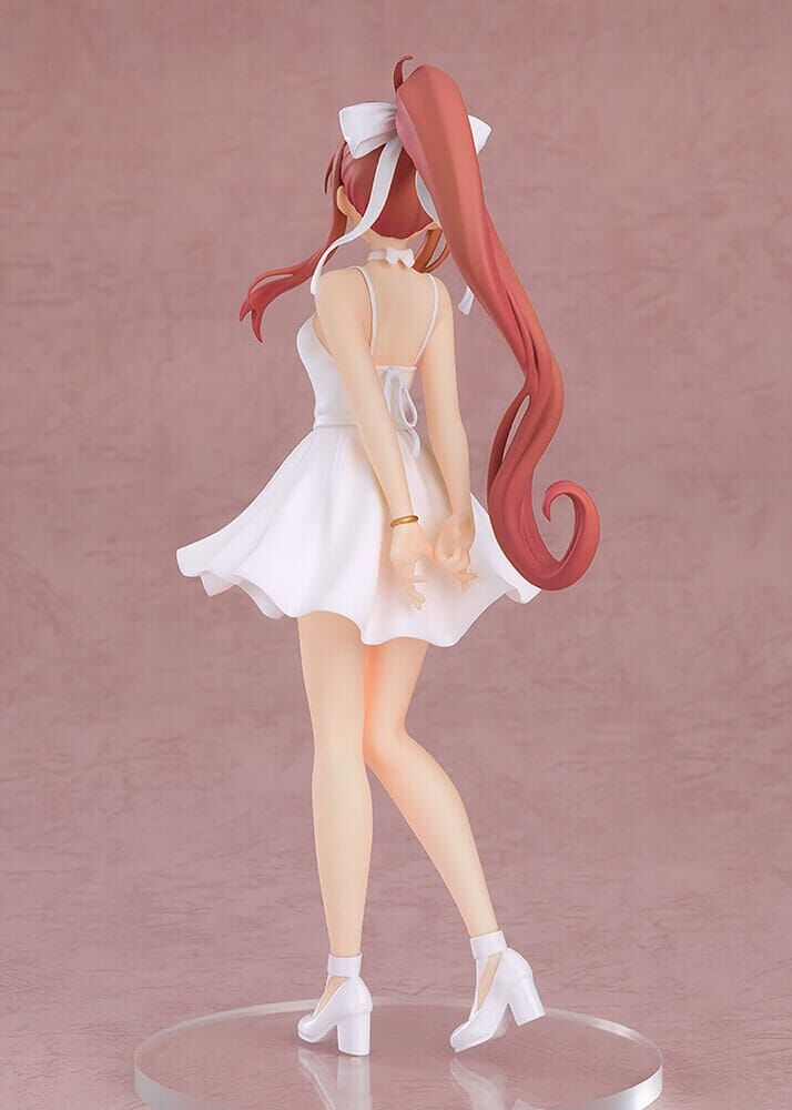 Doki Doki Literature Club! Pop Up Parade PVC Statue Monika - White Dress - 18 cm 