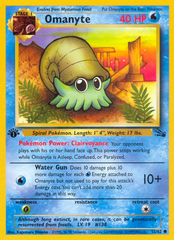 Omanyte - 52/62 - Unlimited - EN