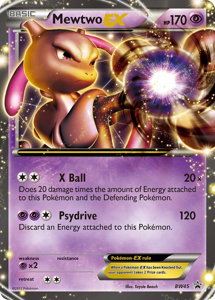 Mewtwo-EX - BW45/BW45 - EN Mewtwo-EX - BW45/BW45 - EN