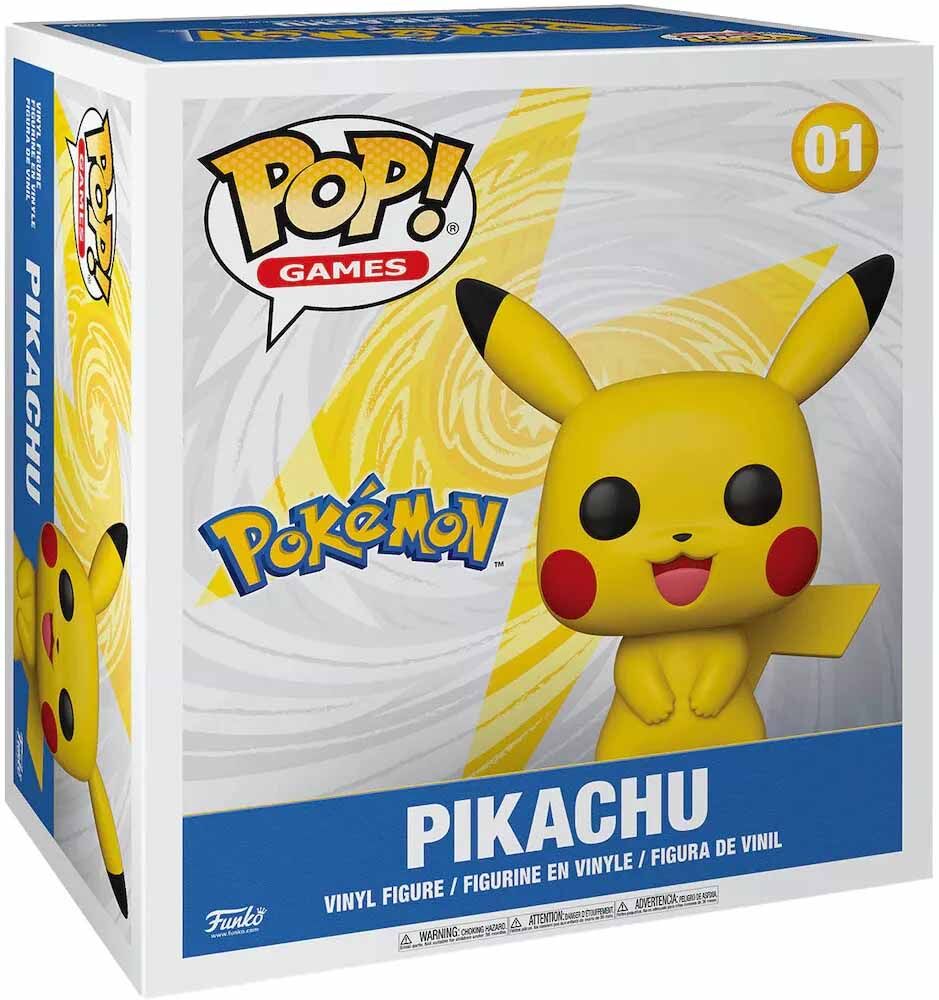 Pokémon Pikachu Funko POP 01 - 45 cm