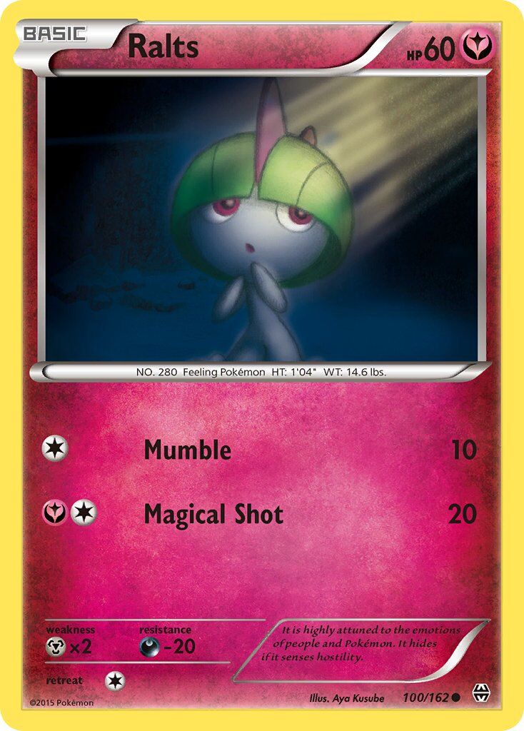 Ralts - 100/162 - EN Ralts - 100/162 - EN
