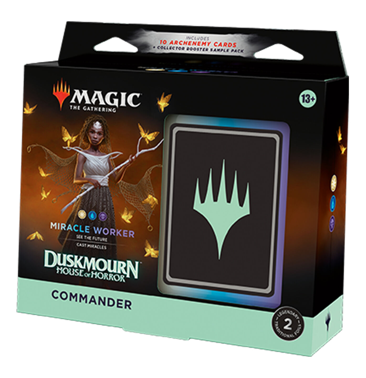 Duskmourn: House of Horror Commander Deck - Miracle Worker - Magic the Gathering - EN Duskmourn: House of Horror Commander Deck - Miracle Worker - Magic the Gathering - EN