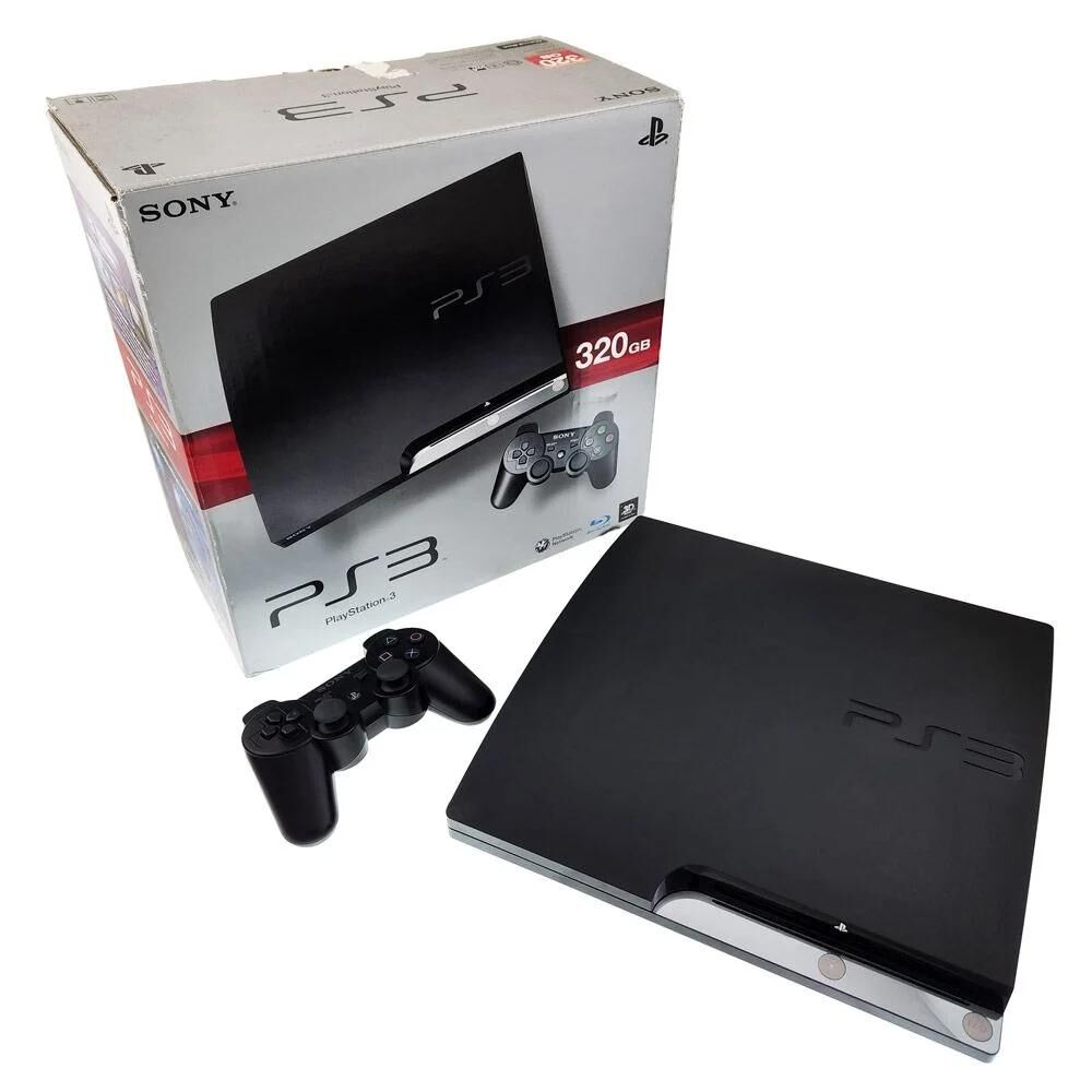 Playstation 3 Slim 320GB - OVP - PS3 - DE