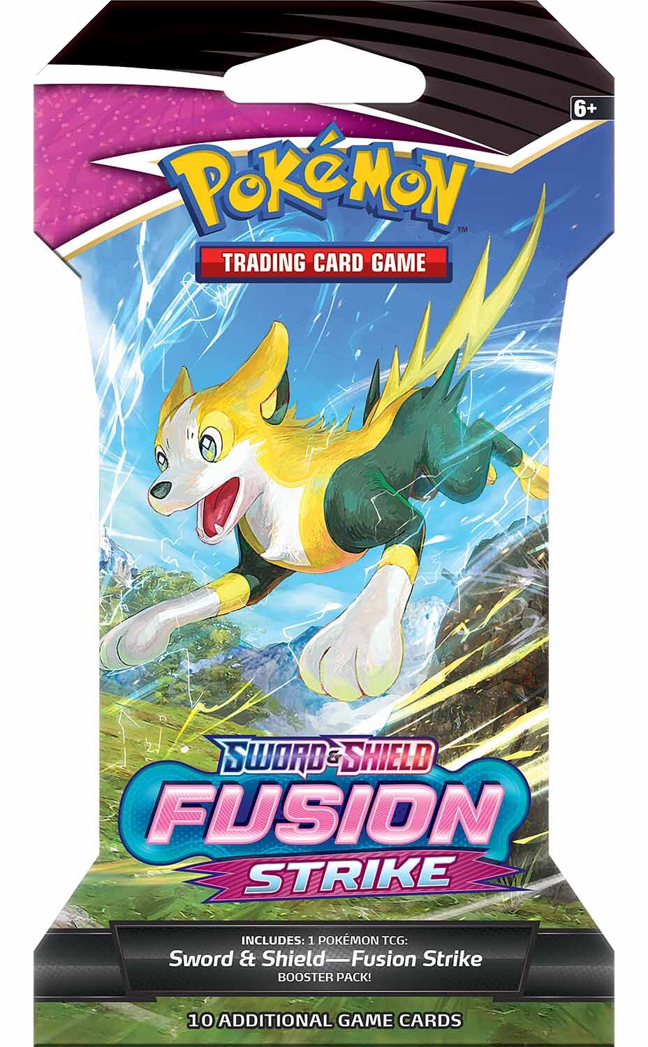 Pokémon Sword & Shield Fusion Strike Sleeved Booster - EN