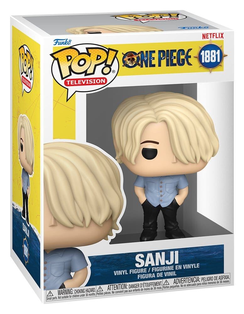 One Piece POP! #1881 TV Netflix Vinyl Figur Sanji 9 cm