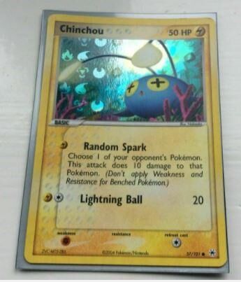 Chinchou - 57/101 - Reverse Holo - EN Chinchou - 57/101 - Reverse Holo - EN