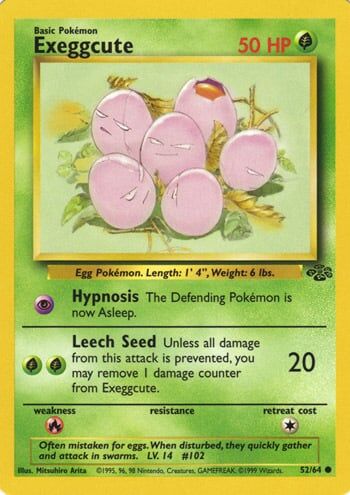 Exeggcute - 52/64 - Unlimited - EN