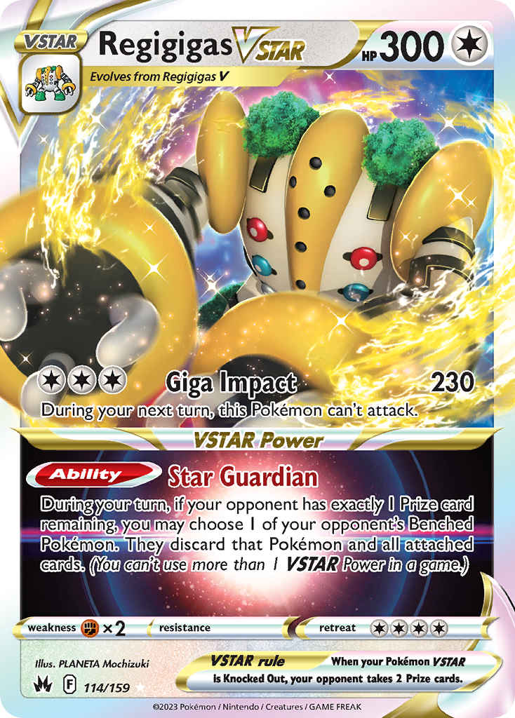 Regigigas VSTAR - 114/159 - EN