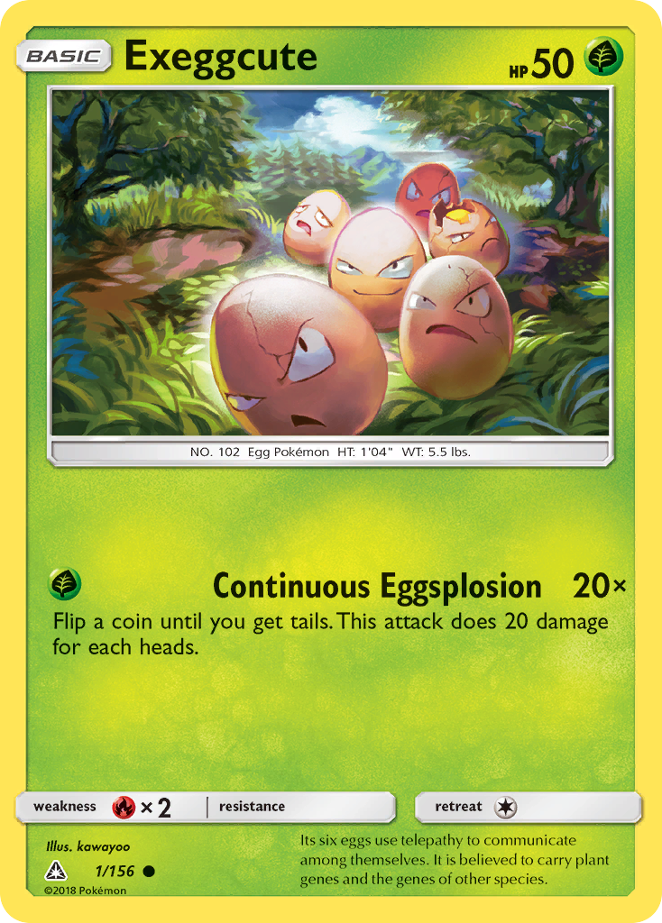 Exeggcute - 1/156 - EN