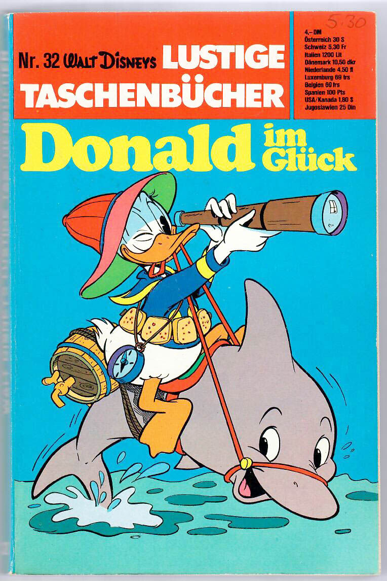 lustiges_taschenbuch_32 Walt Disneys Lustige Taschenbücher LTB #32