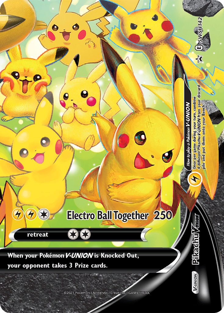 Pikachu V-UNION - SWSH142/306 - EN Pikachu V-UNION - SWSH142/306 - EN