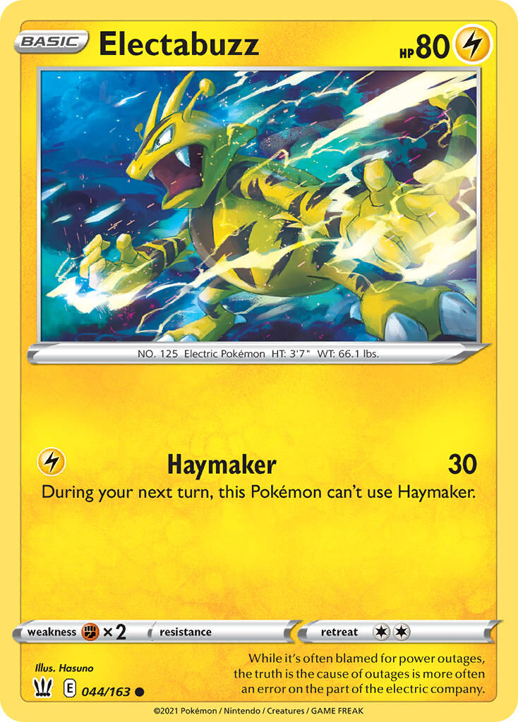 Electabuzz - 044/163 - EN