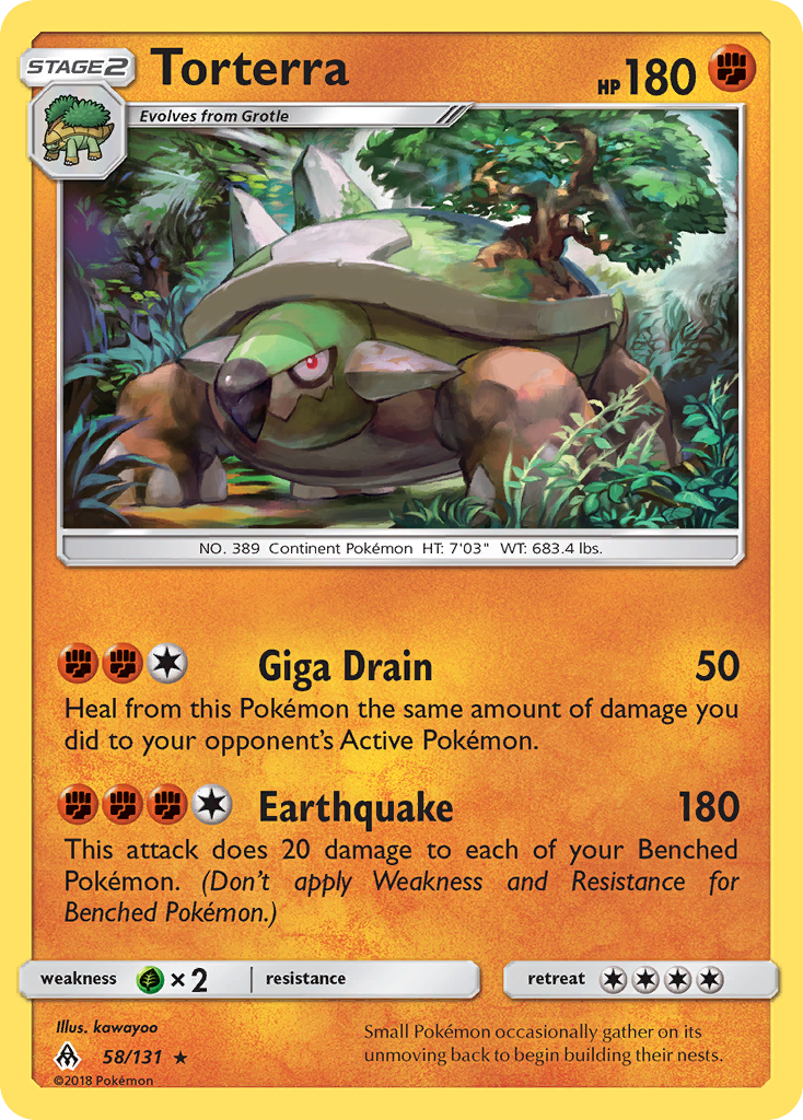 Torterra - 58/165 - EN