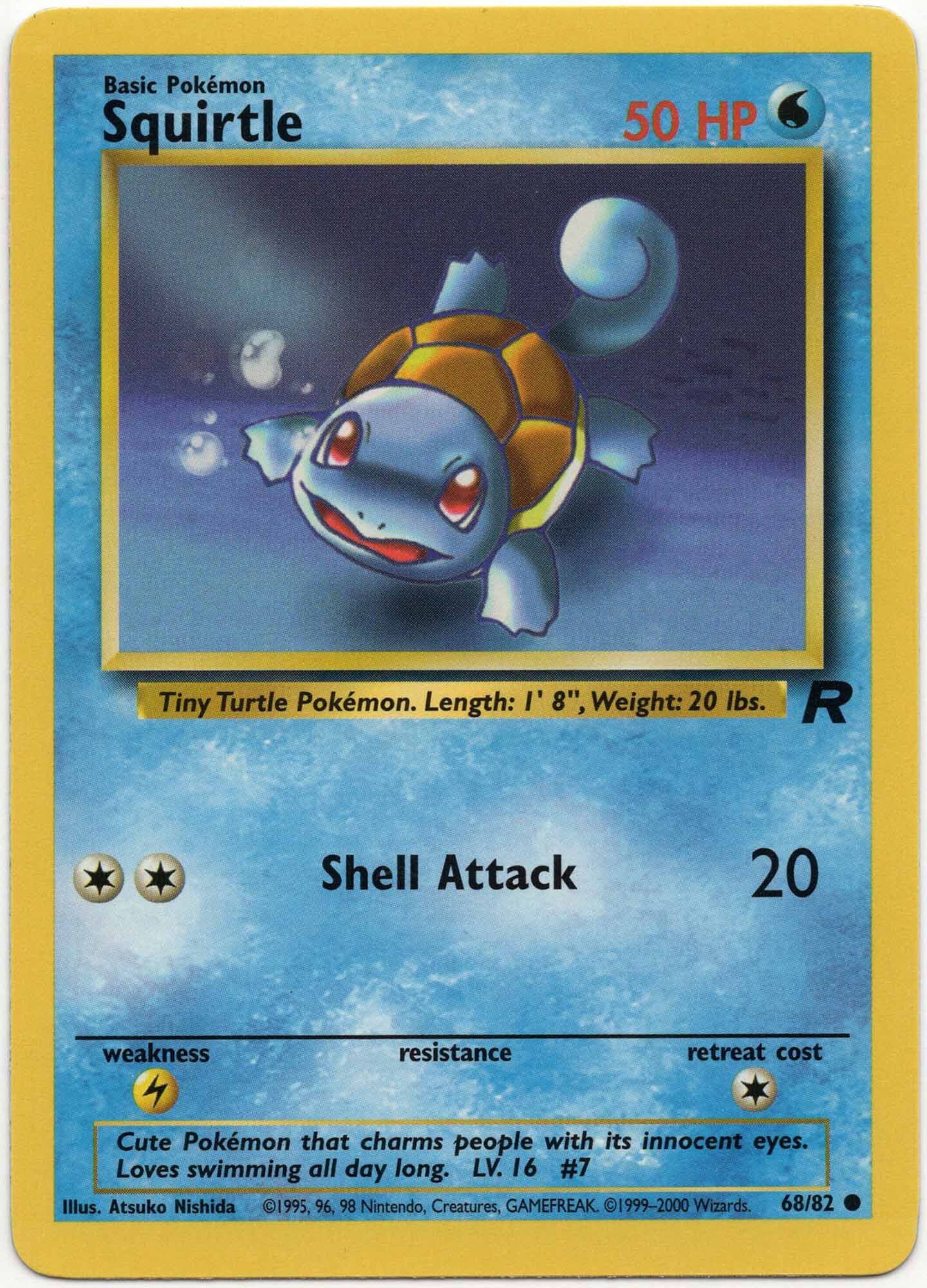 Squirtle - 68/82 - Pokémon TCG