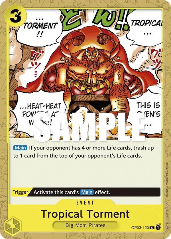 Tropical Torment - OP03-120 Tropical Torment - OP03-120