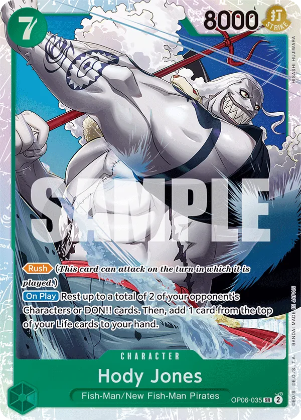 Hody Jones - OP06-035 Hody Jones - OP06-035