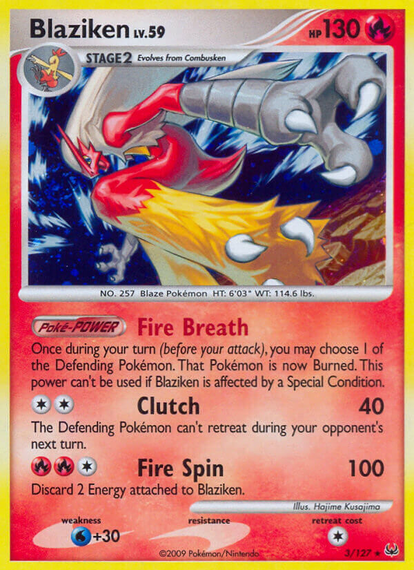 Blaziken - 3/127 - EN