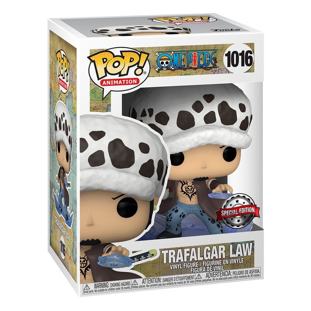 One Piece POP! Animation TV Vinyl Figur Trafalgar Special Edition - 9cm One Piece POP! Animation TV Vinyl Figur Trafalgar Special Edition - 9cm