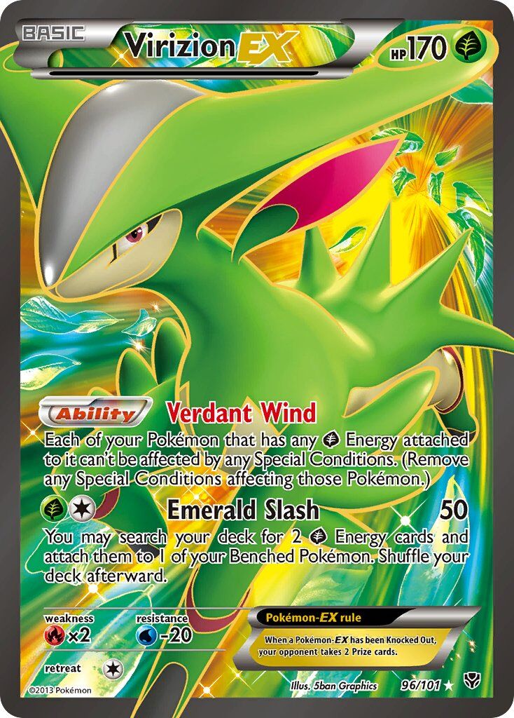 Virizion-EX - 96/101 - EN