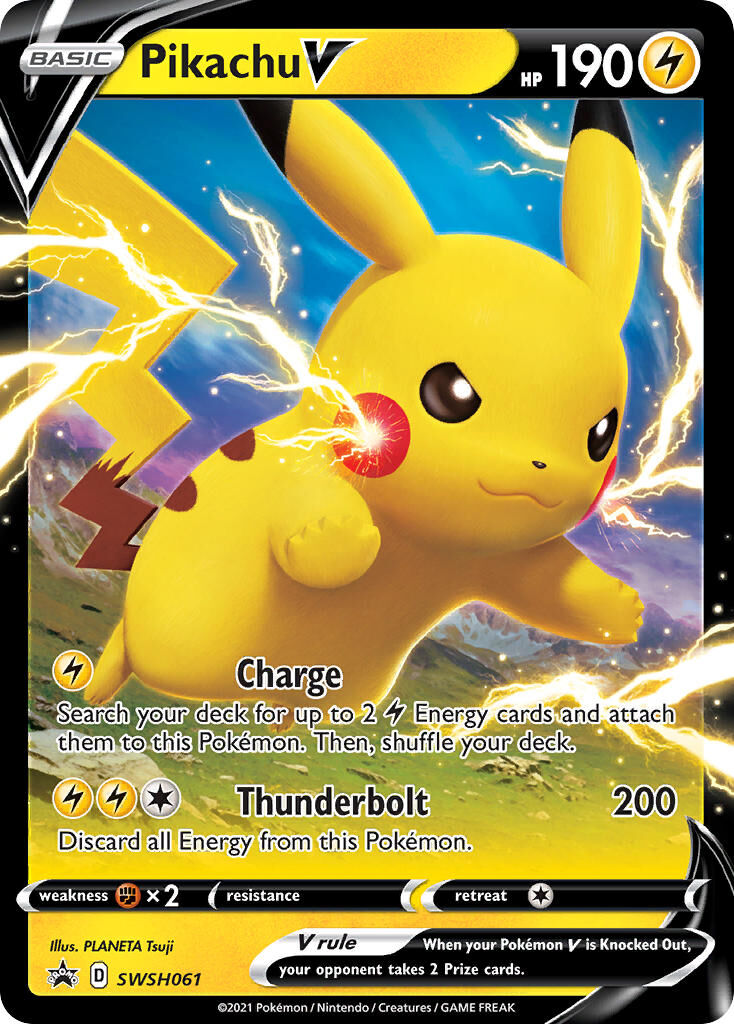 Pikachu V - SWSH061/306 - EN