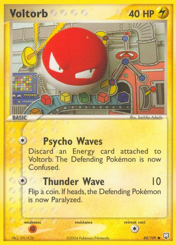 Voltorb - 80/109 - Reverse Holo - EN