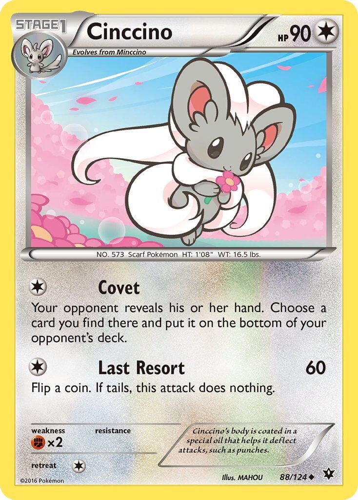 Cinccino - 88/124 - EN Cinccino - 88/124 - EN