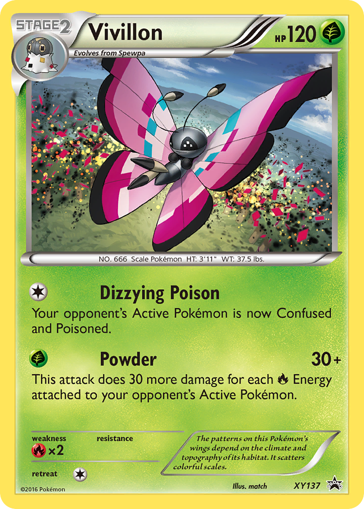Vivillon - XY137 - EN Vivillon - XY137 - EN