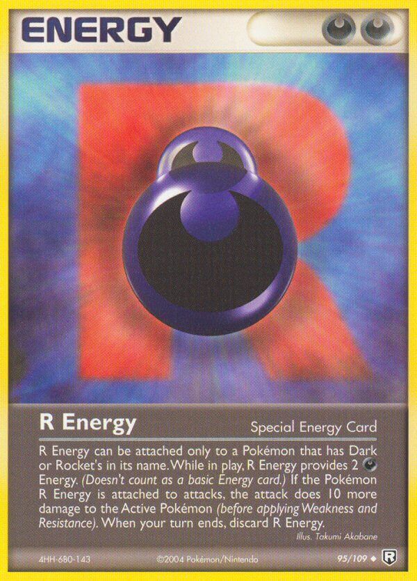 R Energy - 95/109 - Reverse Holo - EN R Energy - 95/109 - Reverse Holo - EN