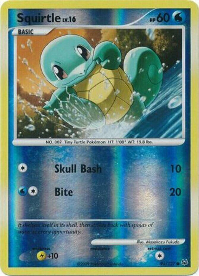 Squirtle - 96/127 - Reverse Holo - EN
