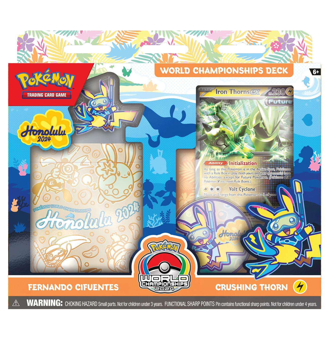 Pokémon 2024 World Championship Deck Iron Thorns ex - Masters Division Champion - EN Pokémon 2024 World Championship Deck Iron Thorns ex - Masters Division Champion - EN