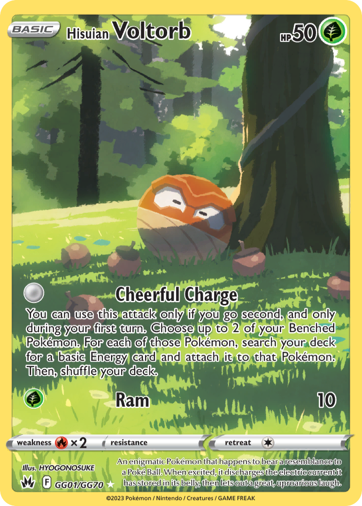 Hisuian Voltorb - GG01/GG70 - EN