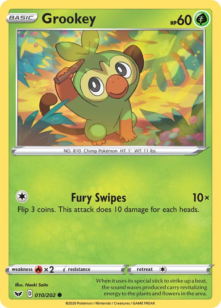 Grookey - 010/202 - EN Grookey - 010/202 - EN