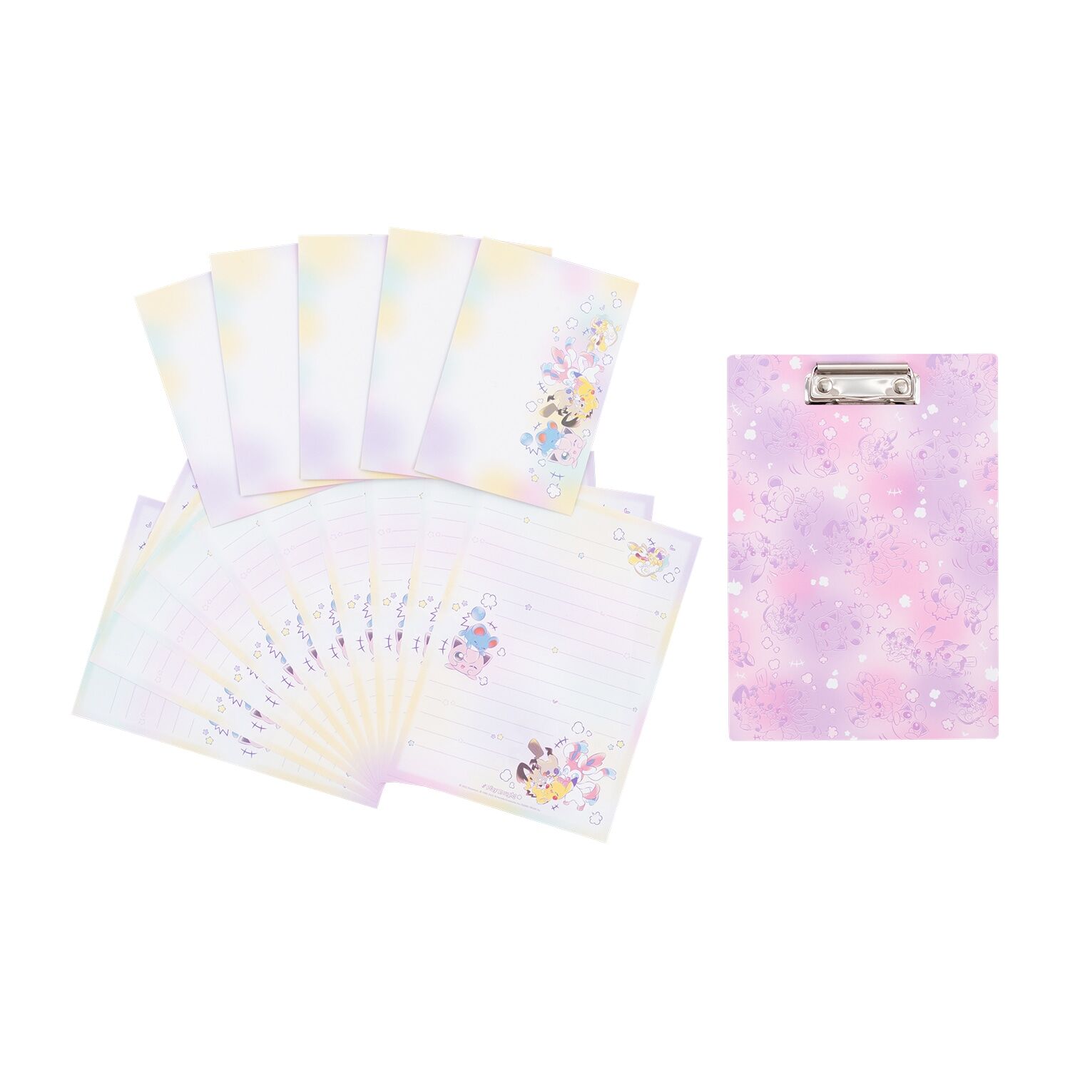 Pokemon Center Letter Set with Binder Play Rough!